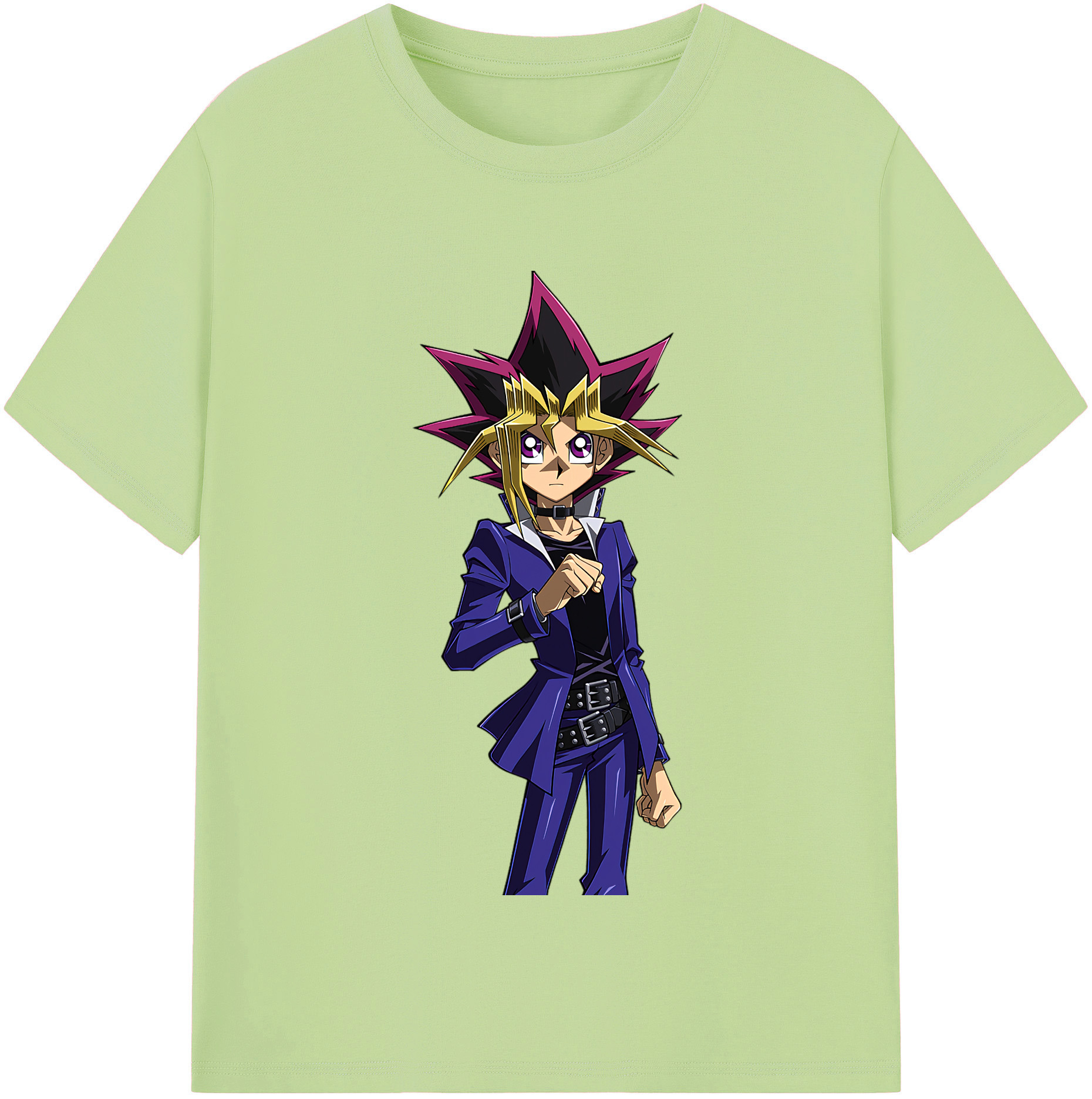 （画像用） 遊☆戯☆王 Yu-Gi-Oh! 綿100％半袖Tシャツ（フロントプリント）